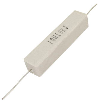 РЕЗИСТОР 10W   10 KOM керамика SQP10 RX27-1