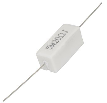 РЕЗИСТОР 5W 20 OM керамика SQP5 RX27-1 РЕЗИСТОР 5W 20 OM керамика SQP5 RX27-1