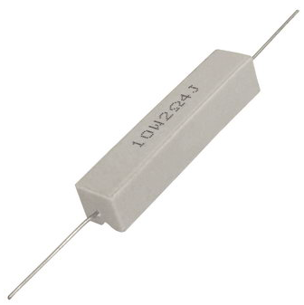 РЕЗИСТОР 10W       2.4 OM керамика SQP10 RX27-1