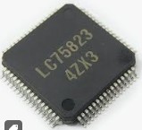 Микросхема LC75823 (W) orig 10x10 SQFP64
