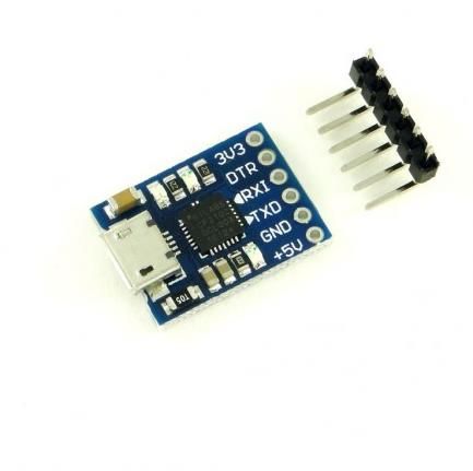 МОДУЛЬ: ПРЕОБРАЗОВАТЕЛЬ USB-UART - 6pin (CH340G) Линии:TX;RX;GND;DTR;UCE;R/C; Напряжен. на выходе TTL: 3,3V/5V; Поддержка: (ESP8266, Arduino Pro Mini МОДУЛЬ: ПРЕОБРАЗОВАТЕЛЬ USB-UART - 6pin (CH340G) Линии:TX;RX;GND;DTR;UCE;R/C; Напряжен. на выходе TTL: 3,3V/5V; Поддержка: (ESP8266, Arduino Pro Mini