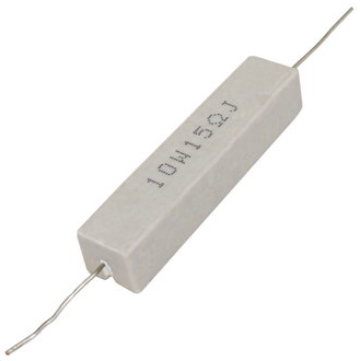 РЕЗИСТОР 10W      15 OM керамика SQP10 RX27-1