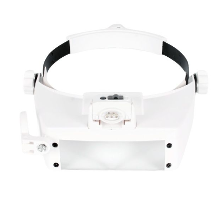 ОЧКИ РАДИОМОНТАЖНИКА С ЛИНЗОЙ+ЛУПА MG81007RD С подсветкой- 5LED(св/д); цвет:белый фото 2 ОЧКИ РАДИОМОНТАЖНИКА С ЛИНЗОЙ+ЛУПА MG81007RD С подсветкой- 5LED(св/д); цвет:белый фото 2