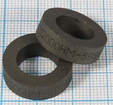 ФЕРРИТ К 2,75x1,2x4 М2000НМ 59035 (=EPCOS N26, N48 до 3 МГц)