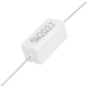 РЕЗИСТОР 5W 2.2 OM керамика SQP5 RX27-1 РЕЗИСТОР 5W 2.2 OM керамика SQP5 RX27-1