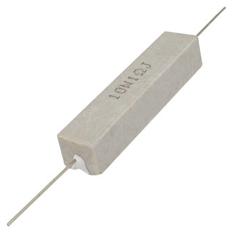 РЕЗИСТОР 10W 1 OM керамика SQP10 RX27-1 РЕЗИСТОР 10W 1 OM керамика SQP10 RX27-1