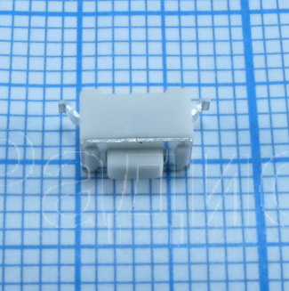 Микрокнопка прямоугольная тактовая, 2pin, 6x3,5x4,3мм, L=1,3мм, SMD (IT-1101NE-S) фото 2