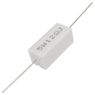 РЕЗИСТОР 5W      12 OM керамика SQP5 RX27-1