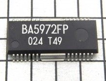 Микросхема BA5972FP Микросхема BA5972FP