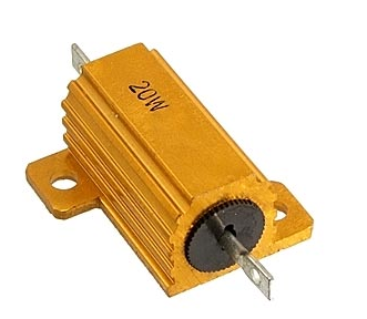 РЕЗИСТОР 20W 27 OM 5% RX24 силовой в алюминиевом корпусе РЕЗИСТОР 20W 27 OM 5% RX24 силовой в алюминиевом корпусе