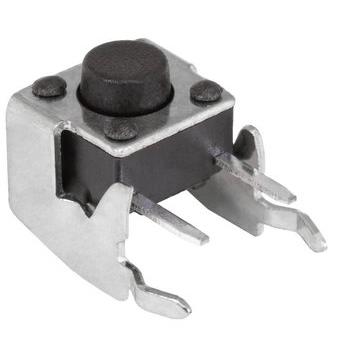 Микрокнопка тактовая, 2pin, 6x6x5,8мм, L=3мм, угловая (SWT-7, KAN0631-0501B/KLS7-TS6605/PTS645Vx58) фото 3