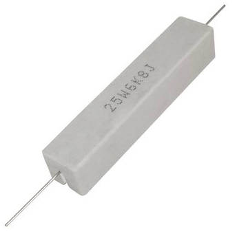 РЕЗИСТОР 25W    6.8 KOM 5% керамика SQP25 RX27-1