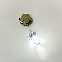 СВЕТОДИОД 10ММ БЕЛЫЙ Uпит=14V, 30mA 20° 7000mCd сверхъяркий прозрачный (7`000 мКд; 10203UWC-14V; 20°; внешний резистор ) лен*