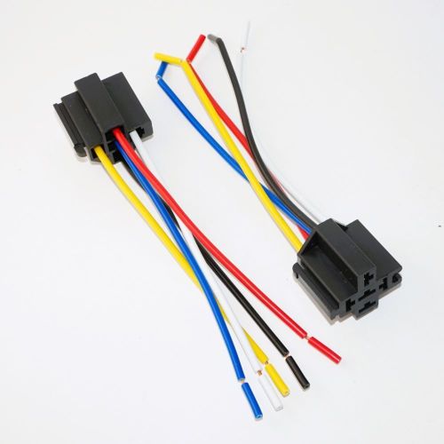 Колодка для реле: 5pin с проводами. Коммутируемый ток: 40A,  Для реле 4pin с видом контактов: 1C( 1 группа контактов); Подходит для реле <49096/49133/ фото 4