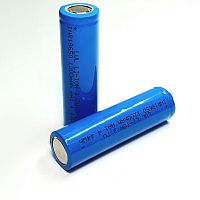 АККУМУЛЯТОР  18650 3,7V 1200mAh Li-Ion (реально 1200-1450mAh , измерено на Lii-500) INR18650/ ICR18650C (без платы защиты) (литий-ион) технология 