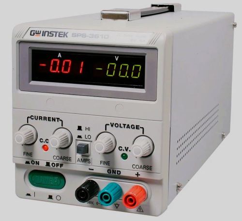 Источник питания GW Instek SPS-3610 импульсный с поверкой