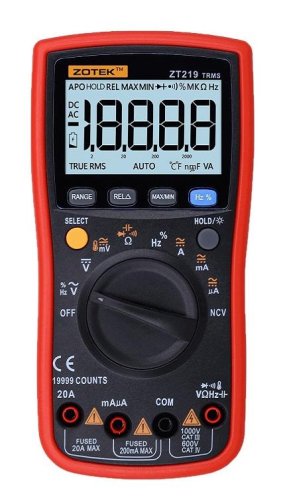 Мультиметр цифровой ZOTEK ZT219