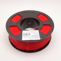 Материал для печати для 3D принтера Филамент  ABS 1.75mm; 1кг; цвет: Красный  T плавления в диап. 215°С- 225°С; Прочность на разрыв	 30 Мпа; удлинение