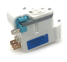Таймер для холодильника TMDE "802DC1" AC - 220V; 50Hz, t холодильного цикла - 8 часов 46 минут, t оттайки -2 минуты 24 секунды; 3PIN; цвет корпуса бел