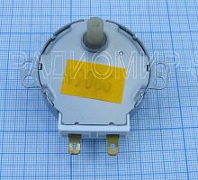 Двигатель вращения поддона СВЧ-ПЕЧИ 220V d50х16мм GAL-5-240-TD (220V 5/6 об/мин)(SS-5-240-TD) 4W (пласт. вал) (220/240v 5r min 4W) -S1086-