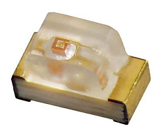 СВЕТОДИОД SMD 0805 ( KP-2012SEC Metric smd 2х1,25мм ) 20 mA, 2 V  601nm оранжевый 40-200mCd