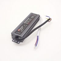 Блок питания для св/д техники, 24V, 2.5A, 60W, с проводами, Strait (узкий), 127x36x21мм, IP67, вх: AC 220-250V, металл MR-2460