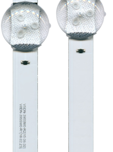 Светодиодная планка для подсветки ЖК панелей 40" 3V (4+4линзы) V8DN-395SMO-R1 (772мм, 8 линз) фото 2