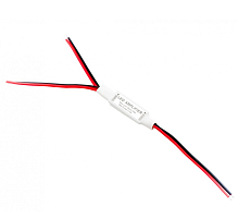 УСИЛИТЕЛЬ мини для диммера 12V 6A 72W 1 канал (для одноцветной св/д ленты); IP33 Габариты: 34х13х6мм (Одноканальный усилитель Mini 12A)