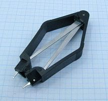 ПИНЦЕТ для SMD компонентов Ou Bao WJ-368  PLCC экстрактор для извлечения м/сх PLCC из панели (достаточно плавно сжать боковые секции и м/сх выйдет из 