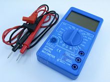 Мультиметр DT-700B ( компакт.) Udc=200mV..1000V; Uac=200V..750V; Idc=2000mkA..10A; R=200Ом..2000kOм; тест диодов; измер.транз.(hFE); БЕЗ ЗВУКОВОЙ проз