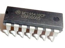 Микросхема MC14541B (MC14541BDR2G, маркировка 14541B)  Programmable Timer, SOP-16