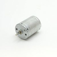 ДВИГАТЕЛЬ ЭЛЕКТРИЧЕСКИЙ DC6,0V (0.548W, реж. холост. хода -3250об/мин, 0,035A) R370-17315 (30.5 х 24.5мм цилиндрич. вал 2мм длина 10.4мм) жест. выводы