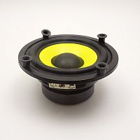 ДИНАМИК НЧ 115MM 4" 8 OM (BD93-4"-8) ном.20W макс-40W (посад. место-92мм) металлиз. диффузор/рез подвес Желтый НЧ/СЧ, 4 Ом, макс.мощн.40Вт, экран