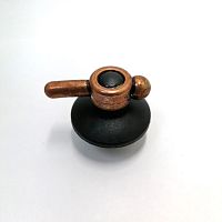 Ручка крана ДАРИНА (DARINA) мод.GM241 1Е6 (бронза); D=41mm; высота 24мм; материал: пластик; подходит к другим плитам 