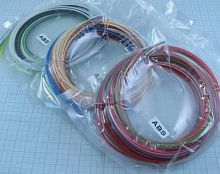 Материал для печати для 3D ручки Орбита PM-TYP03 ABS 1.75 mm;3м  пластик; набор из 15 цветов Орбита D-15 ур1*06005