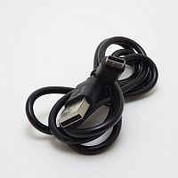 КАБЕЛЬ USB-AM / USB x Type-C (штекер) 1.0 М  Круглый; d=4мм; цв: Черный
