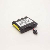 АККУМУЛЯТОР   ( СБОРКА R06x4 )  4.8V  1000mAh ,( 4шт. AA )  Ni-Cd   с черным штекером (SMP)  INDUSTRIAL (50x56x14,6) TRACK CD0410-T34 