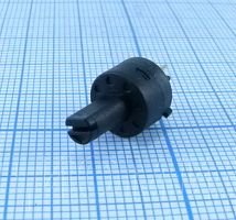 Галетный переключатель на плату, закрытый, 7pin, групп: 1, направлений: 6, 6 полож., активный ток нагр: 0.2A (до 24V), индуктивный ток нагр: 0.5A (до 