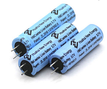 АККУМУЛЯТОР  3,7v  550 mAh 14500 радиальные выводы,(14х50мм) Huahui  для игрушек
