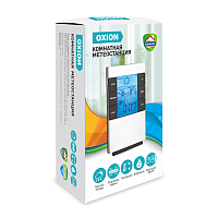 ТЕРМОМЕТР/ГИГРОМЕТР ЦИФР. OTM87 OXION  Диапаз.t: .0..+50°C ±1°C ; отн.влажн.в помещ: 20%..98%RH ±5% ; Подсветка. Настенный/настольный   Портативная ме