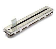 РЕЗИСТОР переменный SL-10091N 128мм   A10K 3pin логарифмическ МОНО (ползунковый/движковый) (SL-10091N-A10K, 10 кОм)