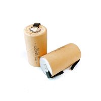 АККУМУЛЯТОР    1,2V   2200mAh (10C) SC  Ni-Cd  ( 23х43мм )  В картоне с выводами