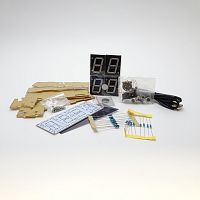 МОДУЛЬ: ЧАСЫ LED модуль часов КОМПЛЕКТ деталей с корпусом