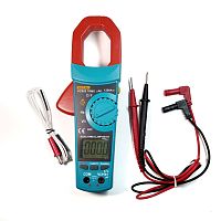 КЛЕЩИ ДЛЯ ИЗМЕРЕНИЯ ПОСТ/ПЕРЕМ. ТОКА VC903 Udc=600mV-1000V, точность от: ± (0.5% + 3); Uac=600mV-750V
