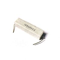 РЕЗИСТОР 15W     680 OM керамика SQP15 RX27-1