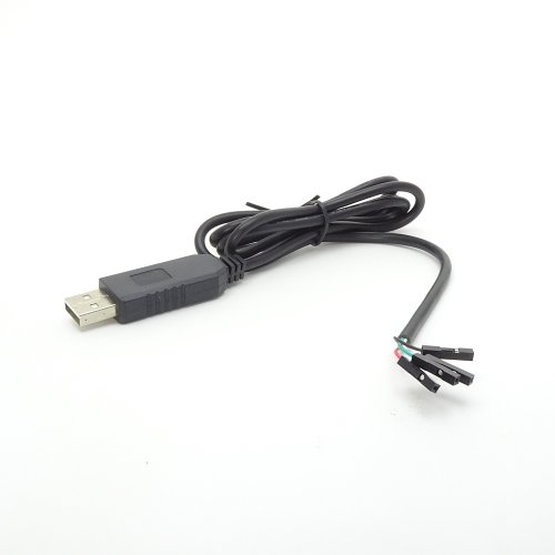 ПРЕОБРАЗОВАТЕЛЬ USB-UART - (PL2303HX) Линии:RXD/TXD/GND в корпусе на кабеле с контактами 5pin; Напряжен. на выходе TTL: 3,3V/5V; Пит:5V (USB порт); L 