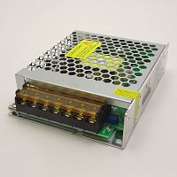 Блок питания для св/д техники, 12V, 8.3A, 100W, штекер: разьем под болт, "сетка", 128x96x30мм, IP22, вх: AC 110-240V, вх. разъем: разъем под болт, мет