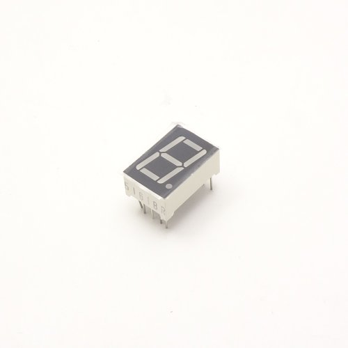 Индикатор цифровой KEM- 5161BR красный 7-сегм. 10pin (19х13х7мм) общий анод 1-разрядный фото 2