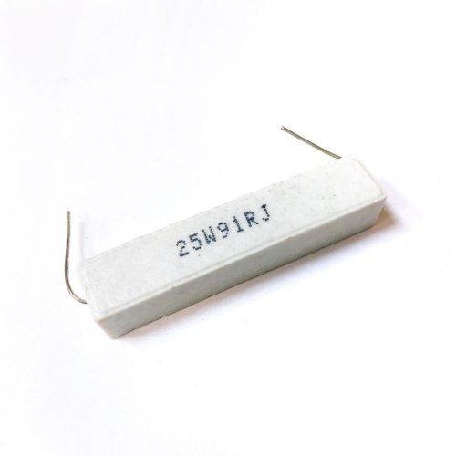 РЕЗИСТОР 25W      91 OM керамика SQP25 RX27-1