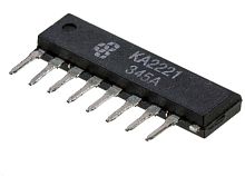Микросхема KA2221 orig 2x NF-V-ra, Ucc=12V SIP8
